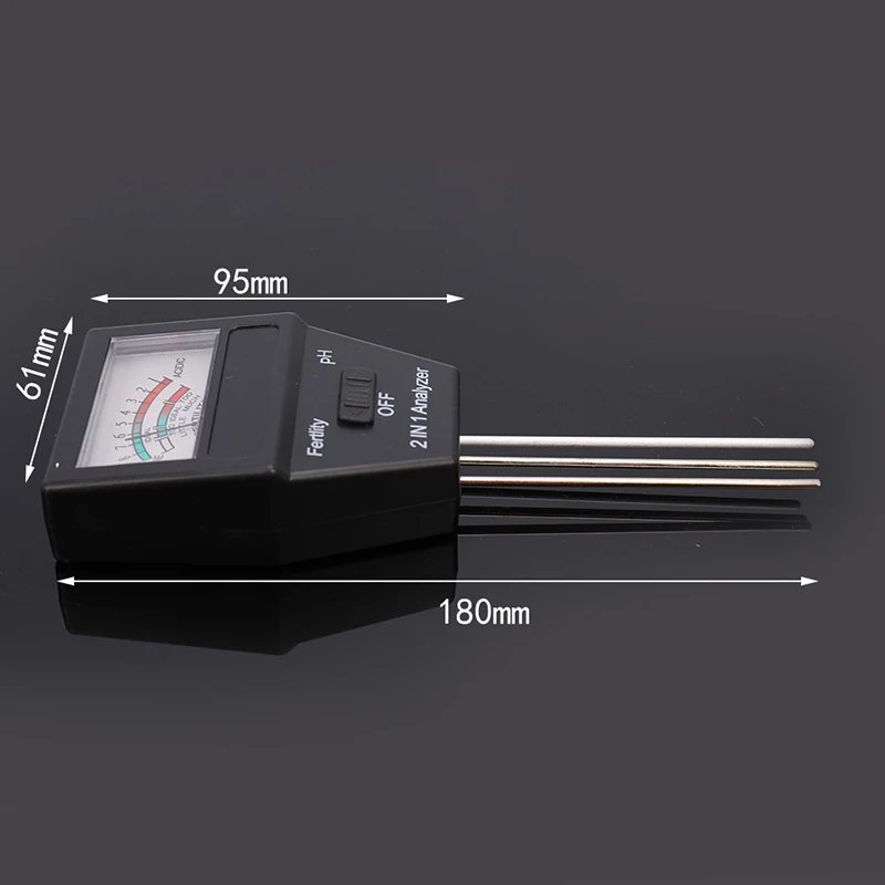 2 in 1 Soil Moisture Sensor Meter Plant Fertile pH Tester High Precision Soil ph Test Equipment Indoor Outdoor Tool
2 in 1 Soil Moisture Sensor Meter Plant Fertile pH Tester High Precision Soil ph Test Equipment Indoor Outdoor Tool