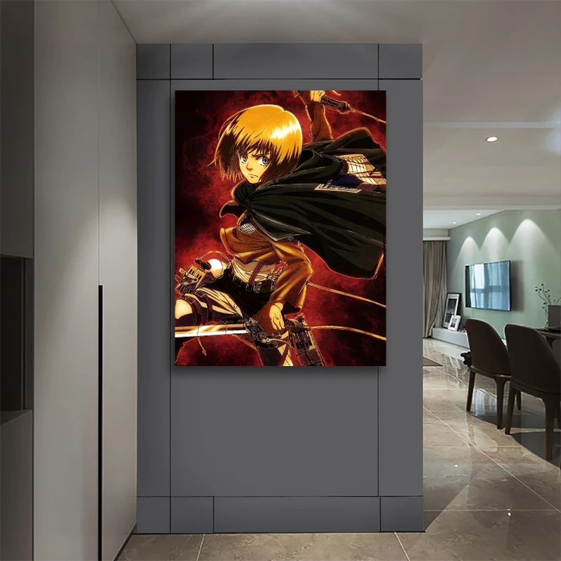 Home Decor HD Printed Anime Attack on Titan Canvas Painting Armin Arlert Poster Living Room Wall Art Modular Pictures
Home Decor HD Printed Anime Attack on Titan Canvas Painting Armin Arlert Poster Living Room Wall Art Modular Pictures