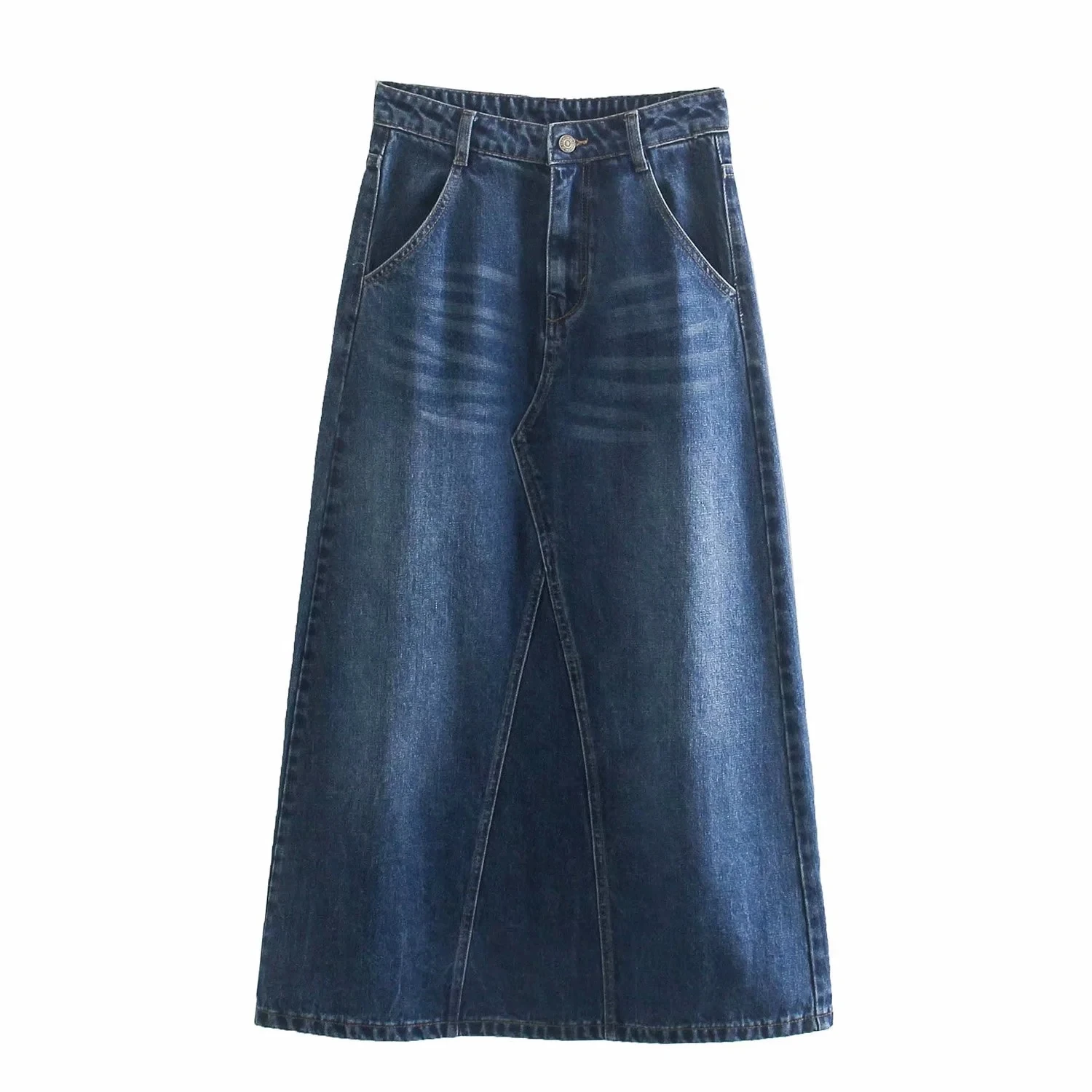 Withered 2021 Summer England Fashion Vintage High Waist Midi Denim Skirt Women Faldas Mujer Moda 2020 A-line Long Skirts Womens
Withered 2021 Summer England Fashion Vintage High Waist Midi Denim Skirt Women Faldas Mujer Moda 2020 A-line Long Skirts Womens