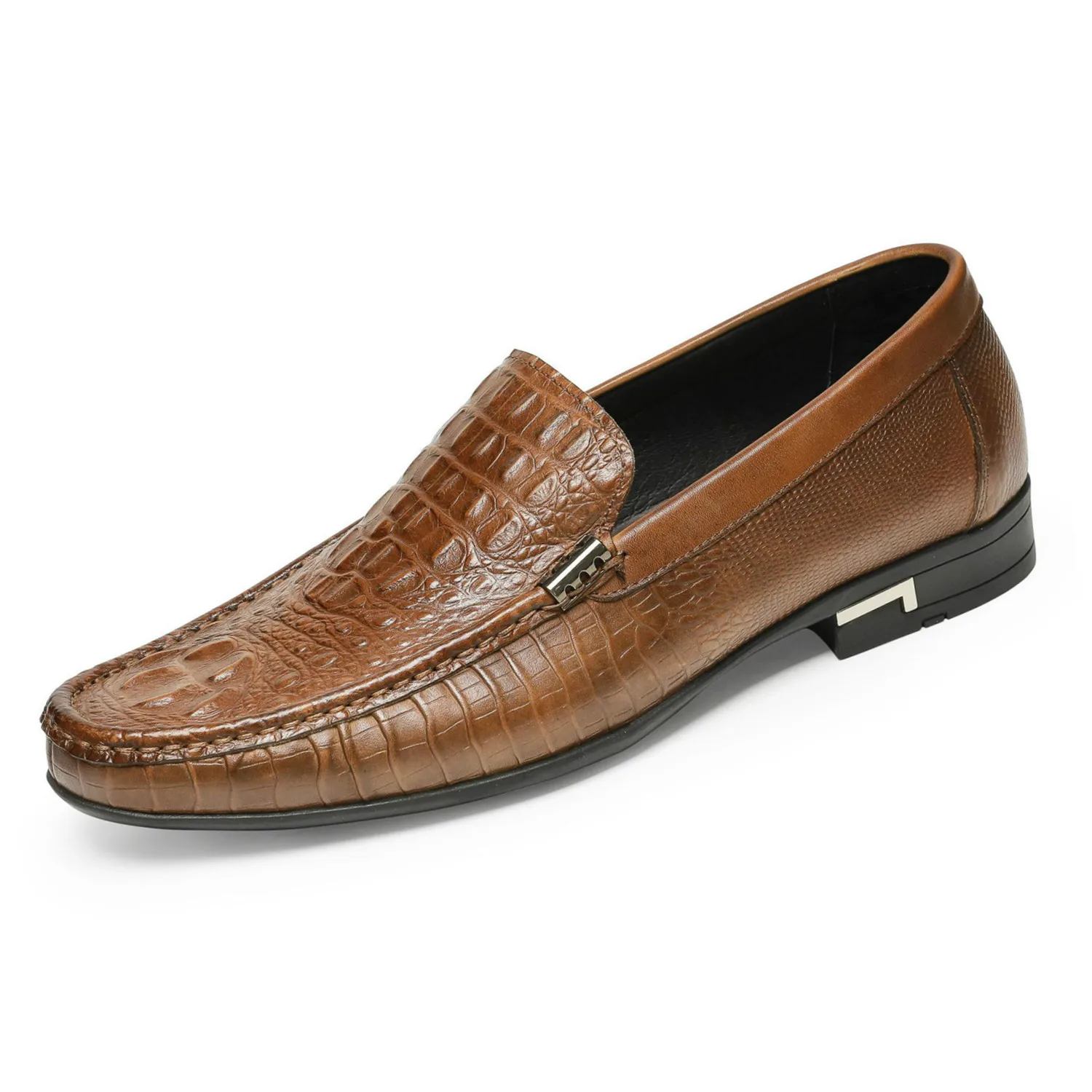 2022 Spring Men Leather Shoes Alligator Texture Slip-On Real Leather Casual Loafer Black Brown Handmade Driving Shoes Size 44
2022 Spring Men Leather Shoes Alligator Texture Slip-On Real Leather Casual Loafer Black Brown Handmade Driving Shoes Size 44
