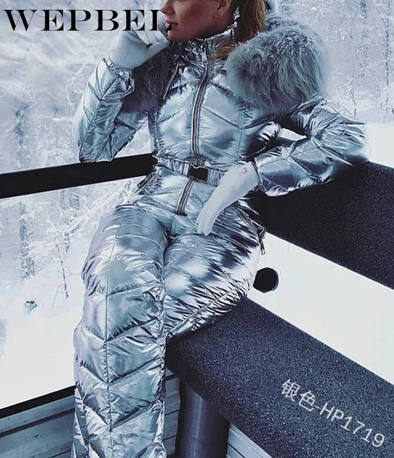 WEPBEL One Piece Ski Suit Women Jackets Winter Hooded Parka Jumpsuit Women Bodysuit Sashes Jumpsuits Zipper Overalls Tracksuits
WEPBEL One Piece Ski Suit Women Jackets Winter Hooded Parka Jumpsuit Women Bodysuit Sashes Jumpsuits Zipper Overalls Tracksuits
