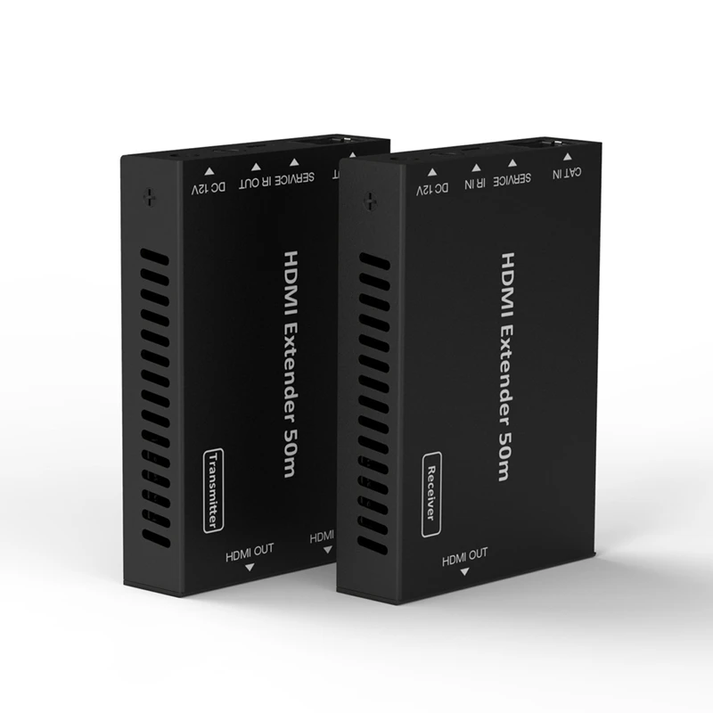 HDMI Extender 50M Network Cable TX RX,HDMI to RJ45 Network Port 4K HD Signal Amplifier 18Gbps Extender IR Control
HDMI Extender 50M Network Cable TX RX,HDMI to RJ45 Network Port 4K HD Signal Amplifier 18Gbps Extender IR Control