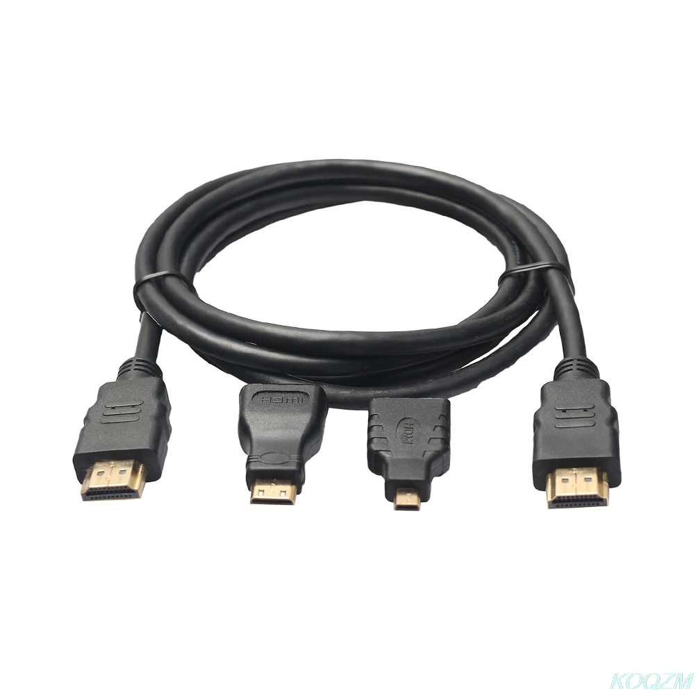 Кабель 3-в-1 HDMI-совместимый с Micro HDMI-совместимый кабель V1.4 Gold-адаптер для плакировки конвертер
Кабель 3-в-1 HDMI-совместимый с Micro HDMI-совместимый кабель V1.4 Gold-адаптер для плакировки конвертер