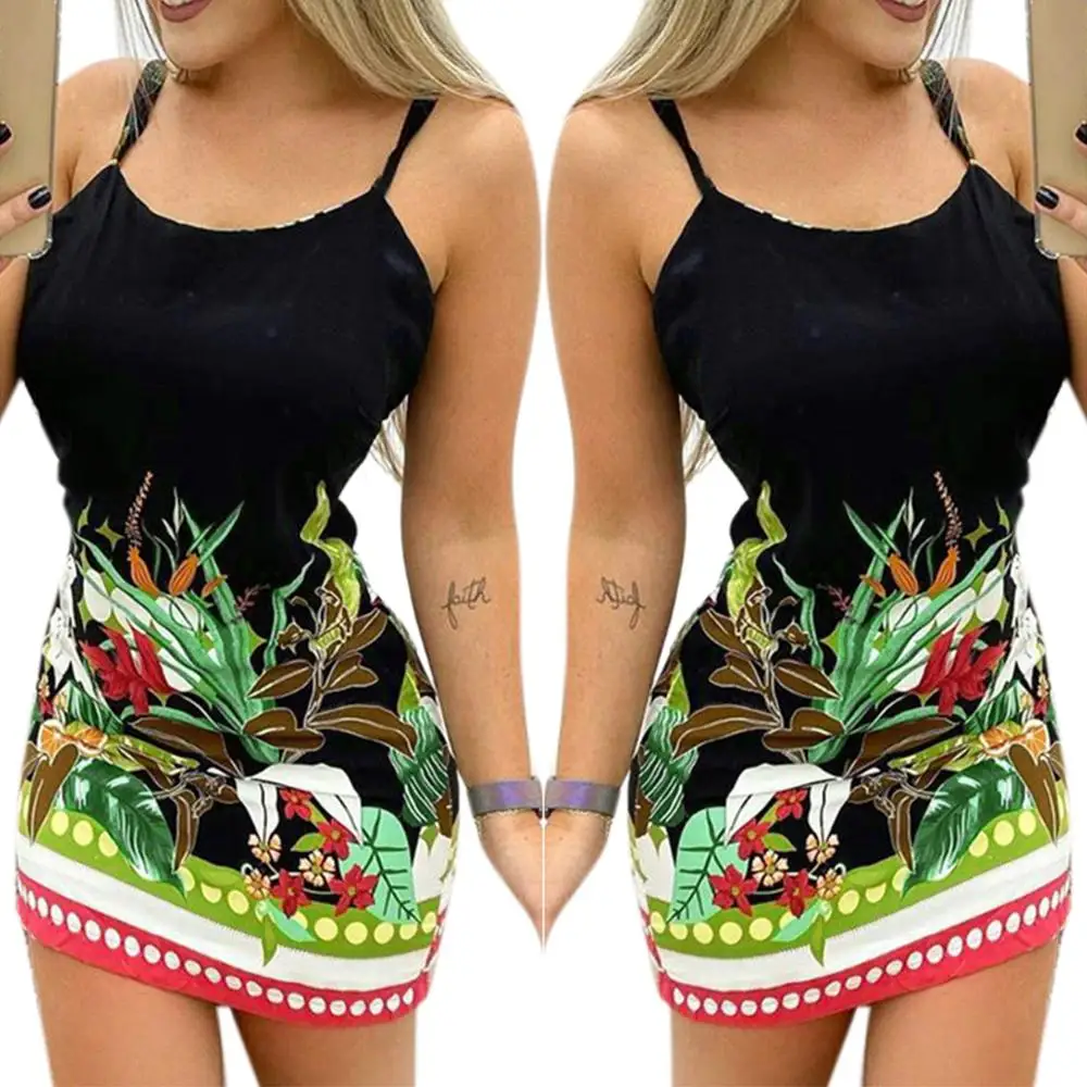 Vicabo Hip Dress Womens Dresses Woman Party Night Sexy Straps Black and Plant Printed Mini Dress Back Bandage Hollow Out Vestido
Vicabo Hip Dress Womens Dresses Woman Party Night Sexy Straps Black and Plant Printed Mini Dress Back Bandage Hollow Out Vestido