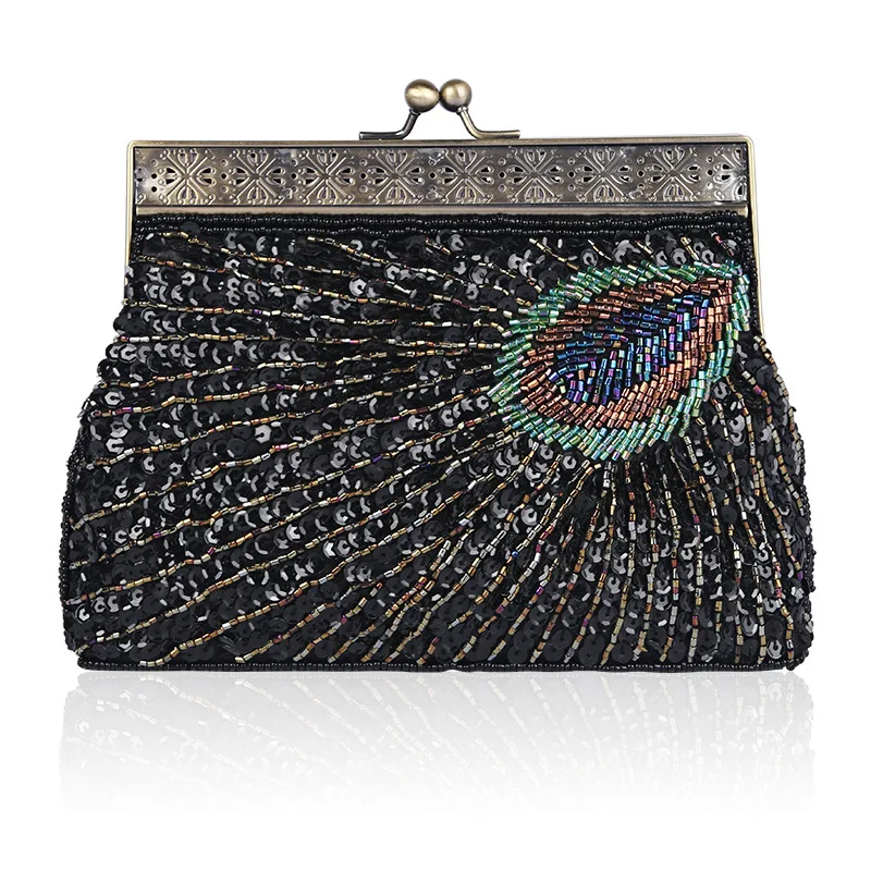 Sell high quality handmade bag fine bead embroidery bag retro banquet one shoulder cross bag cheongsam accessories dress bag
Sell high quality handmade bag fine bead embroidery bag retro banquet one shoulder cross bag cheongsam accessories dress bag