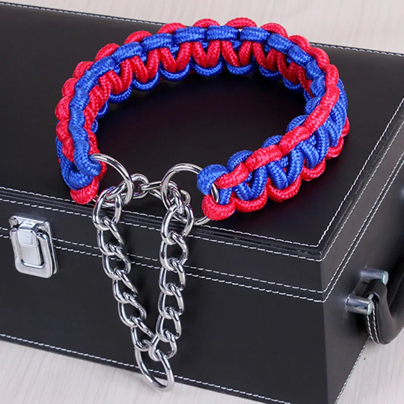 21 Color Pet Dog Accessories Splice P Chain Adjustable Comfortable Dog collar S-XL Large Dog products
21 Color Pet Dog Accessories Splice P Chain Adjustable Comfortable Dog collar S-XL Large Dog products
