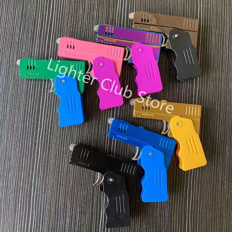 Creative Lighter Torch Turbo Lighter Spray Gun Butane Two Flame Pistol Model Cigar Explosion-proof Lighter Ladies Gift
Creative Lighter Torch Turbo Lighter Spray Gun Butane Two Flame Pistol Model Cigar Explosion-proof Lighter Ladies Gift