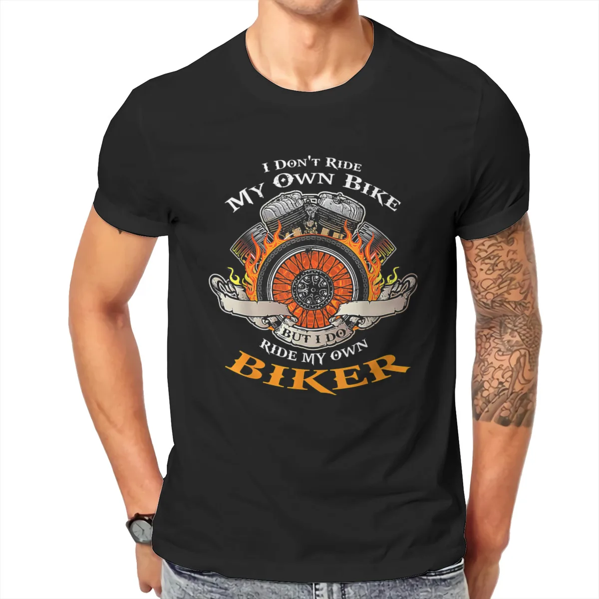 Футболка I Don't Ride My Own Bike Ride My Own Biker ездить на мотоцикле, Мужская футболка, летняя футболка
Футболка I Don't Ride My Own Bike Ride My Own Biker ездить на мотоцикле, Мужская футболка, летняя футболка