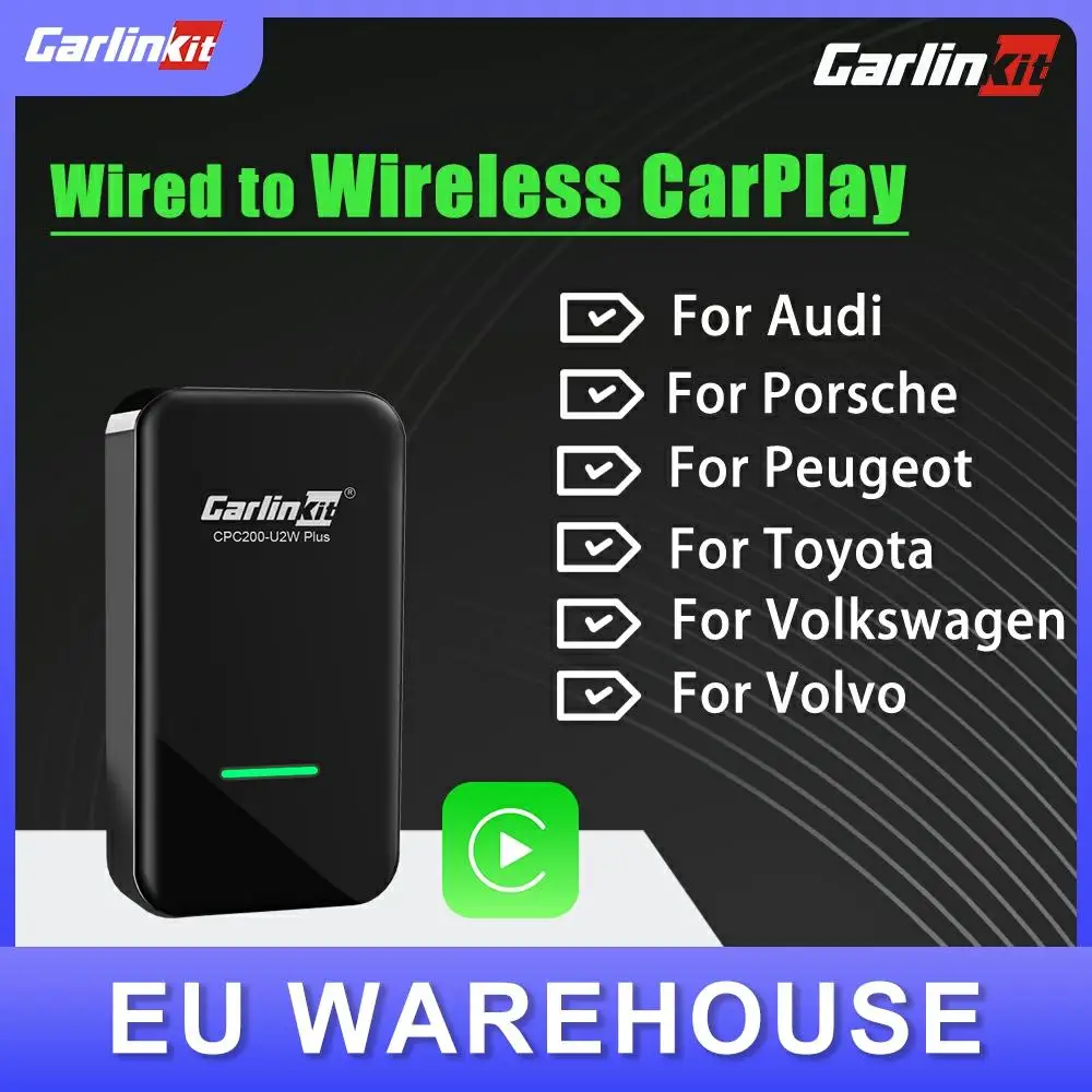 2021 Hot Carlinkit 2.0 Wireless CarPlay Adapter for Audi Benz Porsche Volkswagen Volvo Ford Seat Toyota Pioneer Navigation Radio
2021 Hot Carlinkit 2.0 Wireless CarPlay Adapter for Audi Benz Porsche Volkswagen Volvo Ford Seat Toyota Pioneer Navigation Radio