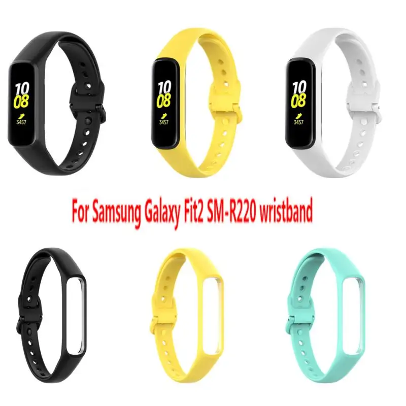 Silicone Sport Band Strap For Samsung Galaxy Fit 2 SM-R220 Watch Bracelet Replacement Watchband Correa For Samsung Galaxy Fit2
Silicone Sport Band Strap For Samsung Galaxy Fit 2 SM-R220 Watch Bracelet Replacement Watchband Correa For Samsung Galaxy Fit2