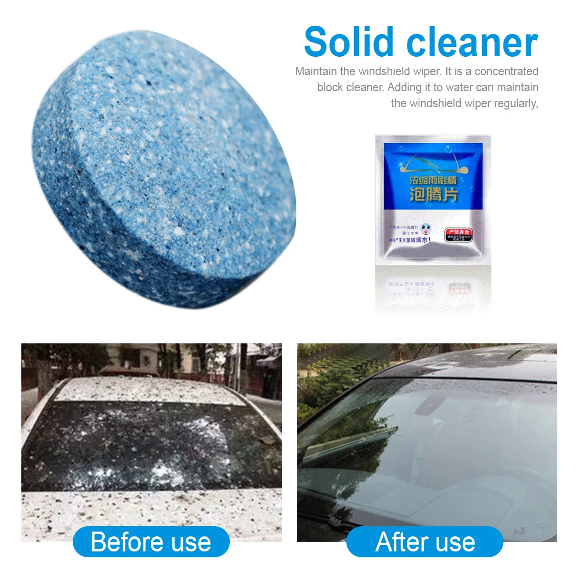 Car Effervescent Washer Tablet Car Solid Glass Cleaner Windshield Cleaner Tablet Car Accessories Glass Concentrated Washer
Car Effervescent Washer Tablet Car Solid Glass Cleaner Windshield Cleaner Tablet Car Accessories Glass Concentrated Washer