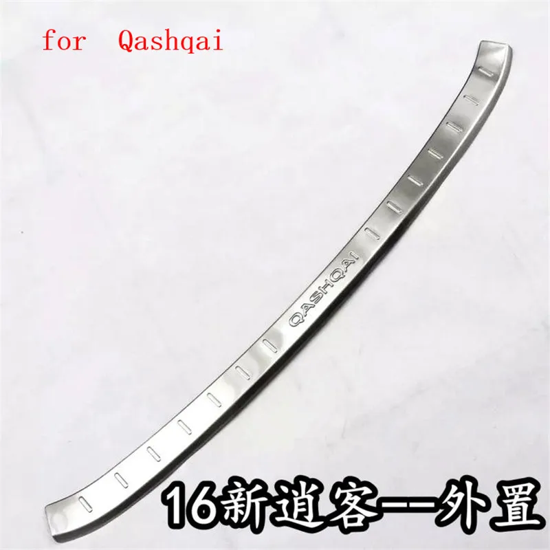 Car styling for Nissan Qashqai j11 2016-2018 Stainless Steel Rear Bumper Protector Sill Trunk Guard Cover Trim
Car styling for Nissan Qashqai j11 2016-2018 Stainless Steel Rear Bumper Protector Sill Trunk Guard Cover Trim