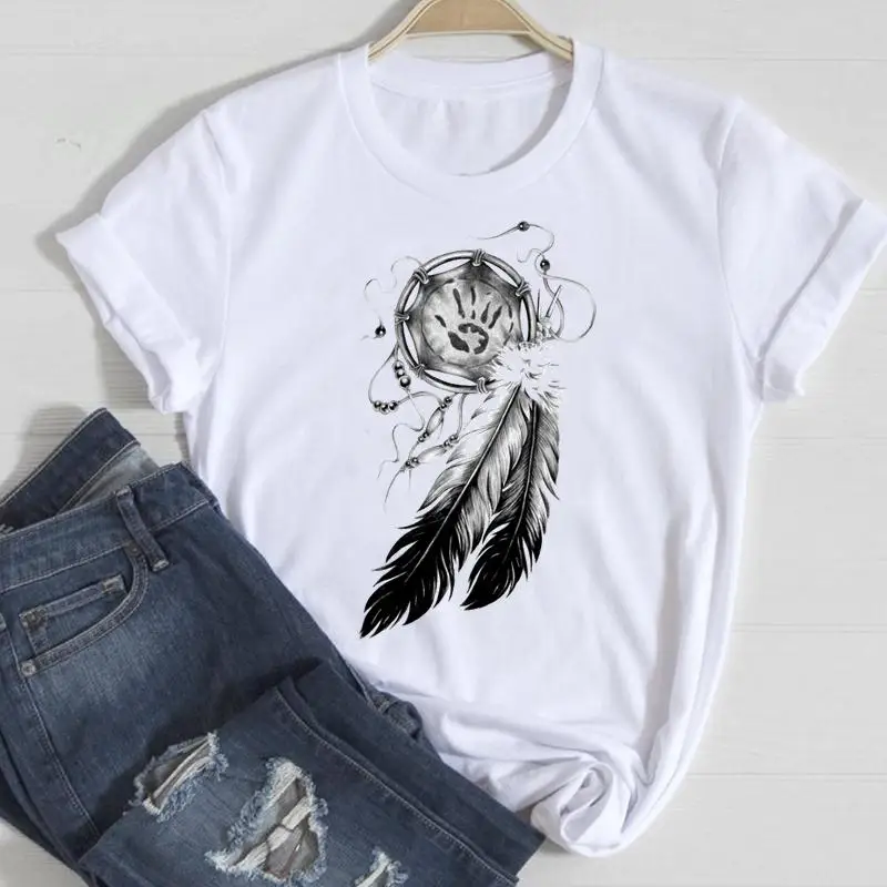 Women Feather 2022 Vintage Clothing New Fashion Cartoon Summer Graphic T Top Lady Print Tee Female Tshirts Clothes T-Shirt
Women Feather 2022 Vintage Clothing New Fashion Cartoon Summer Graphic T Top Lady Print Tee Female Tshirts Clothes T-Shirt