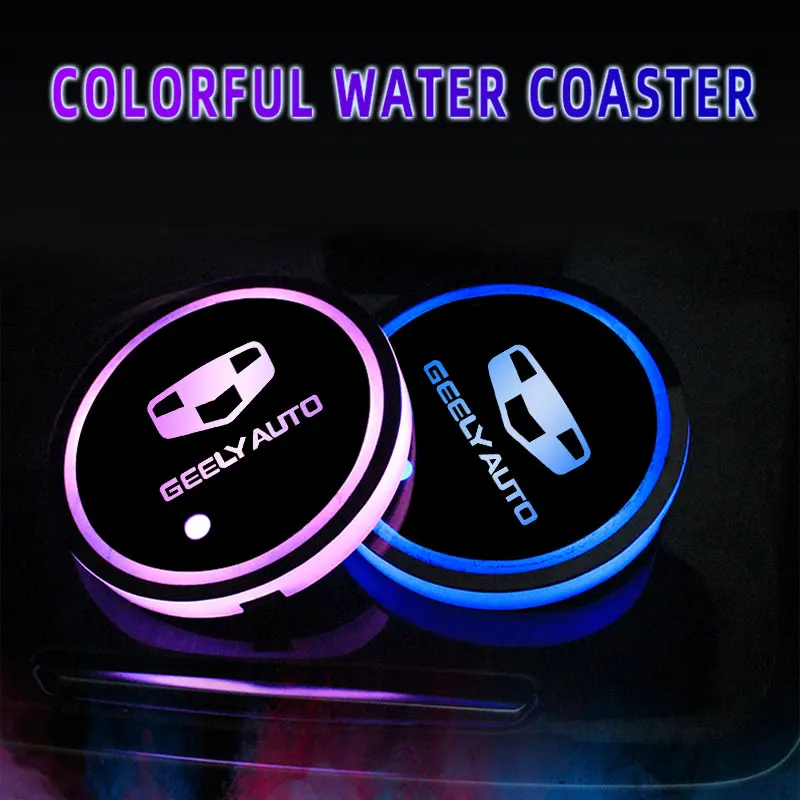 7 Colorful USB Car Logo Led Atmosphere Light Cup Luminous Coaster Holder For Geely Emgrand L GL NEW S GS Auto Accessories
7 Colorful USB Car Logo Led Atmosphere Light Cup Luminous Coaster Holder For Geely Emgrand L GL NEW S GS Auto Accessories
