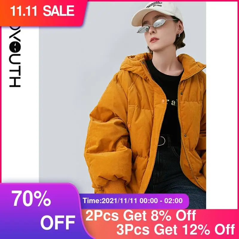 Toyouth Women Casual Loose Style Thickening Duck Down Jackets Hoodie Overcoat Winter Warm Stand Collar Short Coat
Toyouth Women Casual Loose Style Thickening Duck Down Jackets Hoodie Overcoat Winter Warm Stand Collar Short Coat