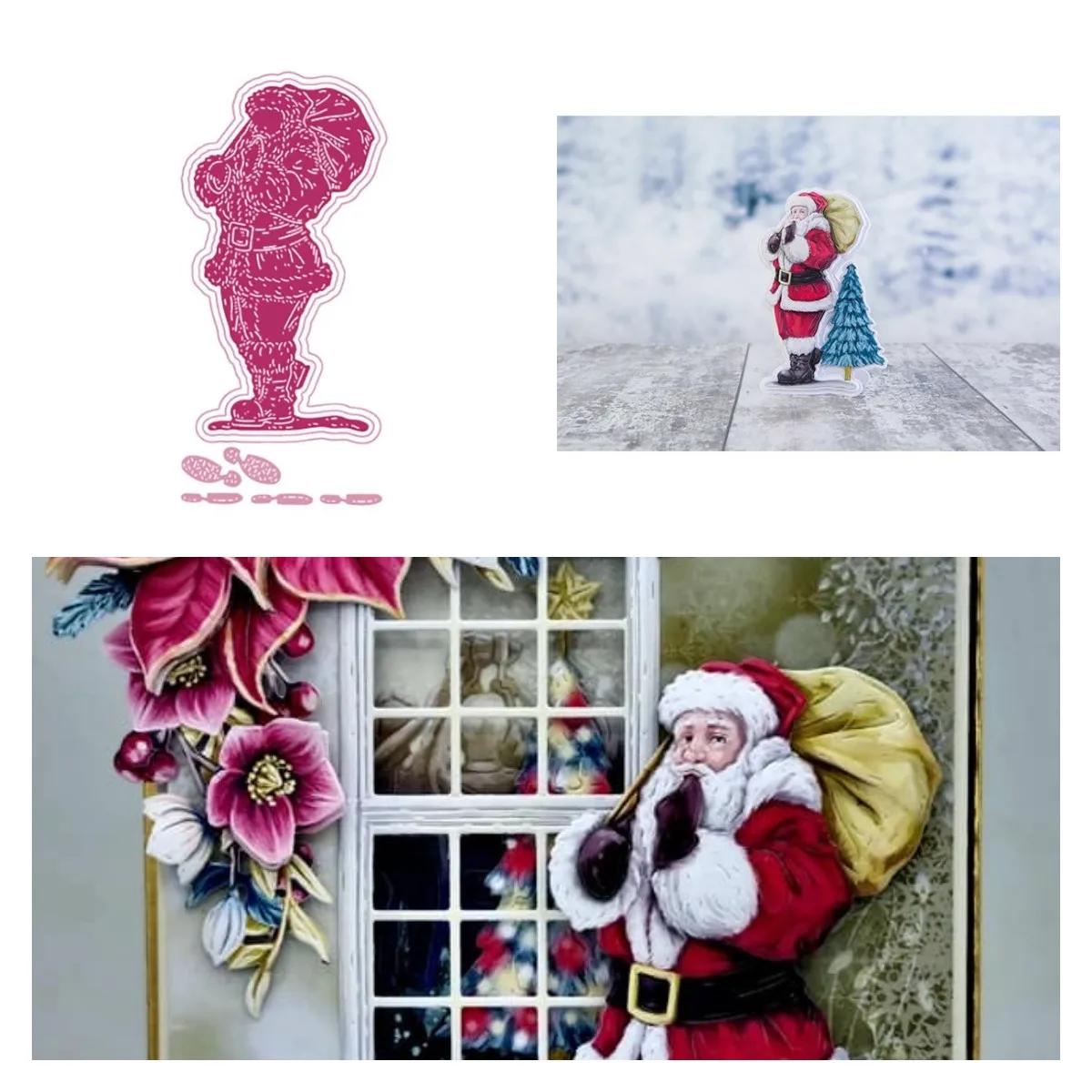 Father Christmas Die Set Cutting Dies Scrapbook Dariy Decoration Stencil Embossing Template DIY Greeting Card Handmade Dies for
Father Christmas Die Set Cutting Dies Scrapbook Dariy Decoration Stencil Embossing Template DIY Greeting Card Handmade Dies for