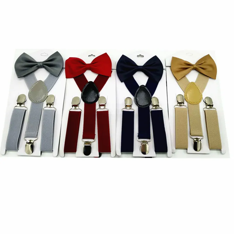 Solid Color Children Belt Bowtie Set Baby Boys Girls Suspenders Clip-on Y-Back Braces Bow Tie Elastic Kid Adjustable Bow Tie Set
Solid Color Children Belt Bowtie Set Baby Boys Girls Suspenders Clip-on Y-Back Braces Bow Tie Elastic Kid Adjustable Bow Tie Set