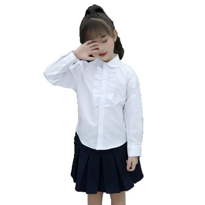 Teenage Girls Blouses 2021 Spring Autumn Little Girl Clothes Shirts Children Clothing School Blouse Cotton Shirt Tops Kids
Teenage Girls Blouses 2021 Spring Autumn Little Girl Clothes Shirts Children Clothing School Blouse Cotton Shirt Tops Kids