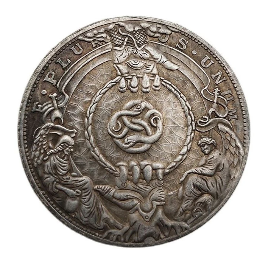 United States Wanderer Commemorative Coin Collection 'Eyes in Hands' And Snake Home Decoration Crafts Souvenir Gift
United States Wanderer Commemorative Coin Collection 'Eyes in Hands' And Snake Home Decoration Crafts Souvenir Gift