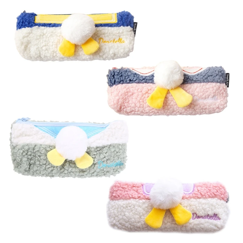 Милый мягкий плюшевый чехол для карандаша, студенческий чехол на молнии для ручек, канцелярский Органайзер C90C 
Милый мягкий плюшевый чехол для карандаша, студенческий чехол на молнии для ручек, канцелярский Органайзер C90C