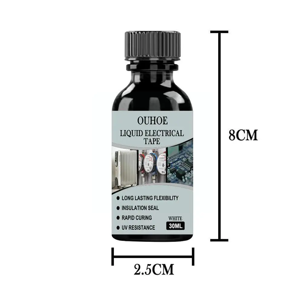 Liquid Insulating Glue Electrical Equipment Sealing Anti-ultraviolet 30/50ml Material Fast Waterproof Curing Semiconductor N4Q8
Liquid Insulating Glue Electrical Equipment Sealing Anti-ultraviolet 30/50ml Material Fast Waterproof Curing Semiconductor N4Q8
