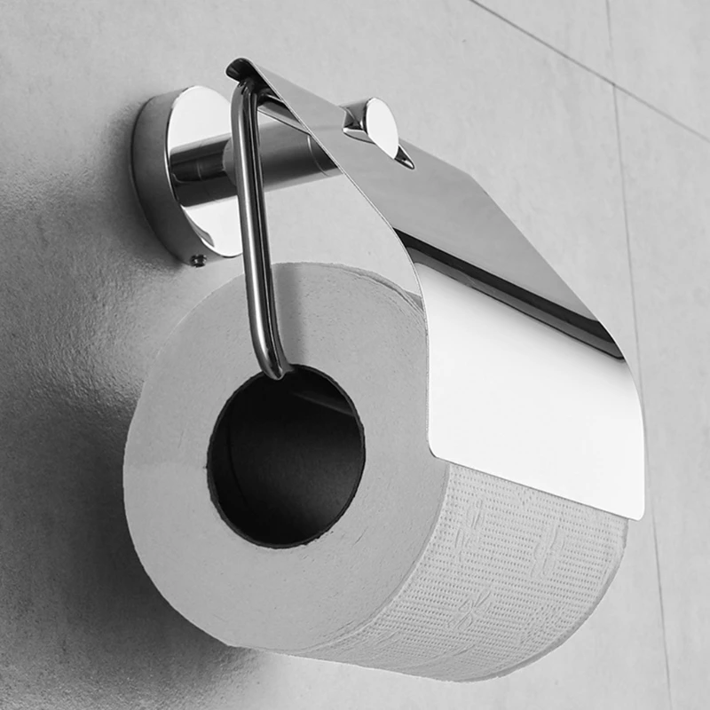 Adhesive Toilet Paper Holder for Bathroom Kitchen Stick on Wall Stainless Steel X6HD
Adhesive Toilet Paper Holder for Bathroom Kitchen Stick on Wall Stainless Steel X6HD