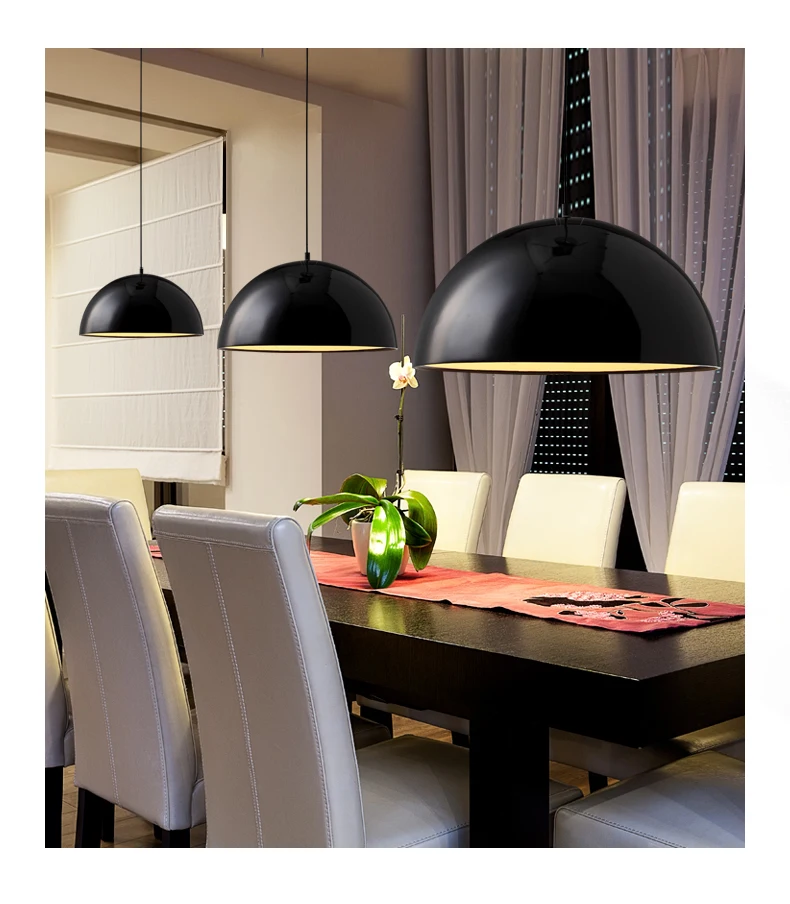 Dia 40cm Nordic Modern pendant lights Black/White resin Sky Garden creative hanging Lamps&Lights for restaurant parlor lampshade
Dia 40cm Nordic Modern pendant lights Black/White resin Sky Garden creative hanging Lamps&Lights for restaurant parlor lampshade