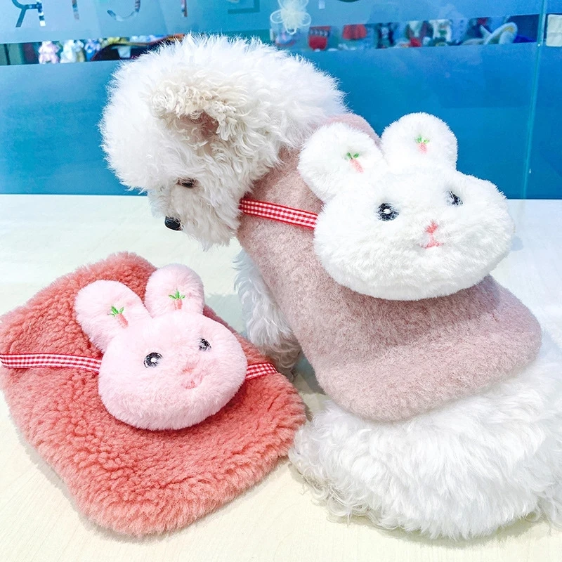 Cute Rabbit Winter Pet Outfit Garment Dog Clothes Coat Vest Puppy Costumes Yorkshire Pomeranian Poodle Bichon Dachshund Clothing
Cute Rabbit Winter Pet Outfit Garment Dog Clothes Coat Vest Puppy Costumes Yorkshire Pomeranian Poodle Bichon Dachshund Clothing