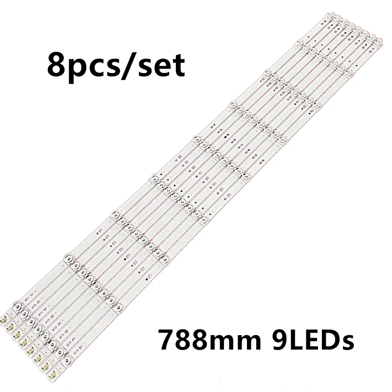 8pcs/set led backlight strip for LED39C2000i 39C2060 LED39E2000 LED39B2080N CH39L32A05X-2301140311A3N
8pcs/set led backlight strip for LED39C2000i 39C2060 LED39E2000 LED39B2080N CH39L32A05X-2301140311A3N