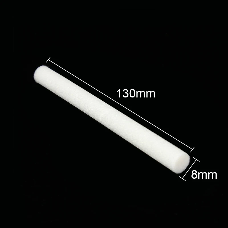 

1 8mm*130mm Humidifiers Filters Cotton Swab for USB Aroma Essential Oil Diffuser Ultrasonic Cool Mist Humidifier for Office Home