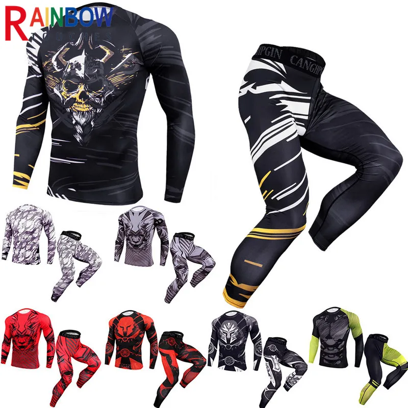 Rainbowtouches Outdoor Fitness Men's Training Kit Comfortable Breathable Elastic Quick Drying Basketball Running Fall 2021 New 
Rainbowtouches Outdoor Fitness Men's Training Kit Comfortable Breathable Elastic Quick Drying Basketball Running Fall 2021 New