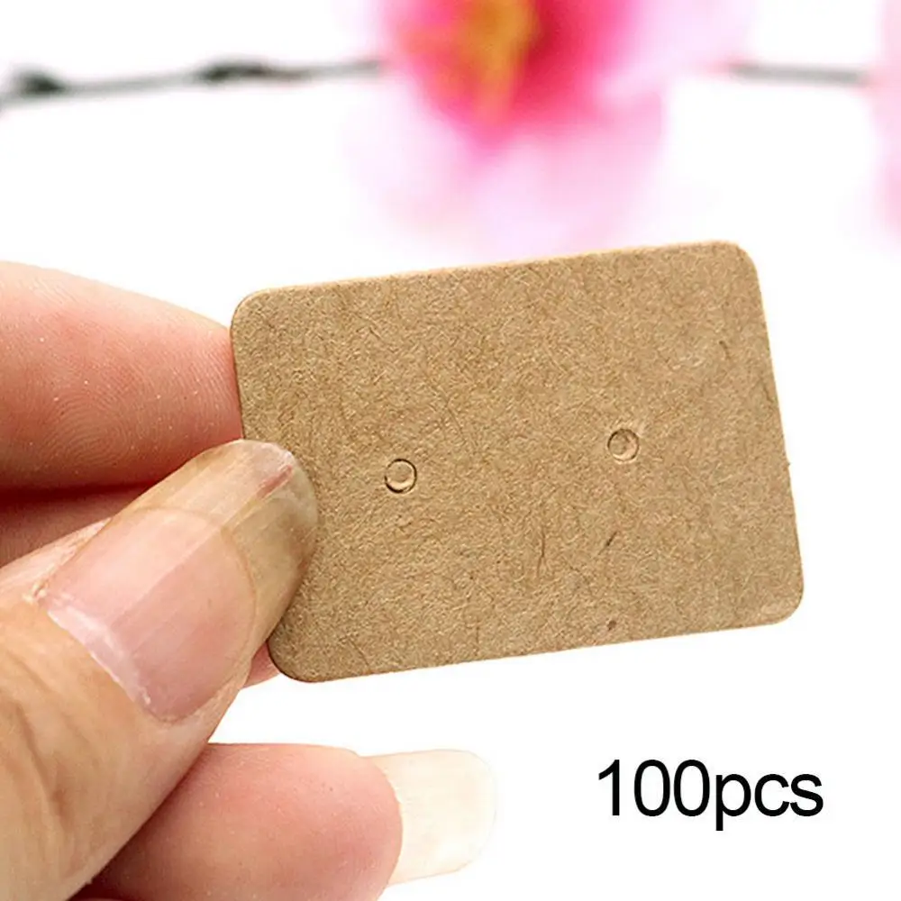 70% Hot Sale 100Pcs Kraft Paper Earring Jewelry Ear Studs Holder Display Card Tag Cardboard
70% Hot Sale 100Pcs Kraft Paper Earring Jewelry Ear Studs Holder Display Card Tag Cardboard