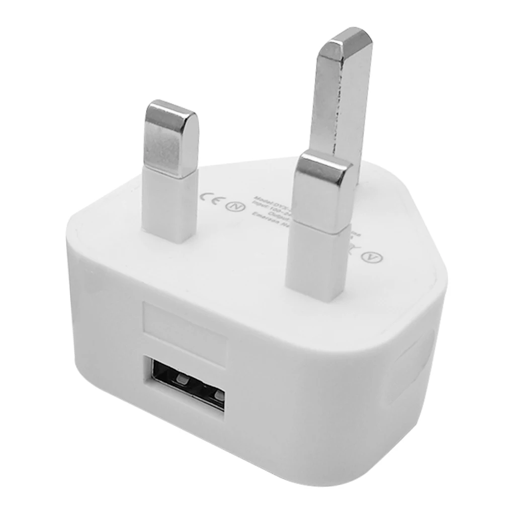 Universal UK Plug 3 Pin Wall Charger Adapter With 1 USB Ports Charging For Iphone 12 Samsung Huawei Charging Charger
Universal UK Plug 3 Pin Wall Charger Adapter With 1 USB Ports Charging For Iphone 12 Samsung Huawei Charging Charger