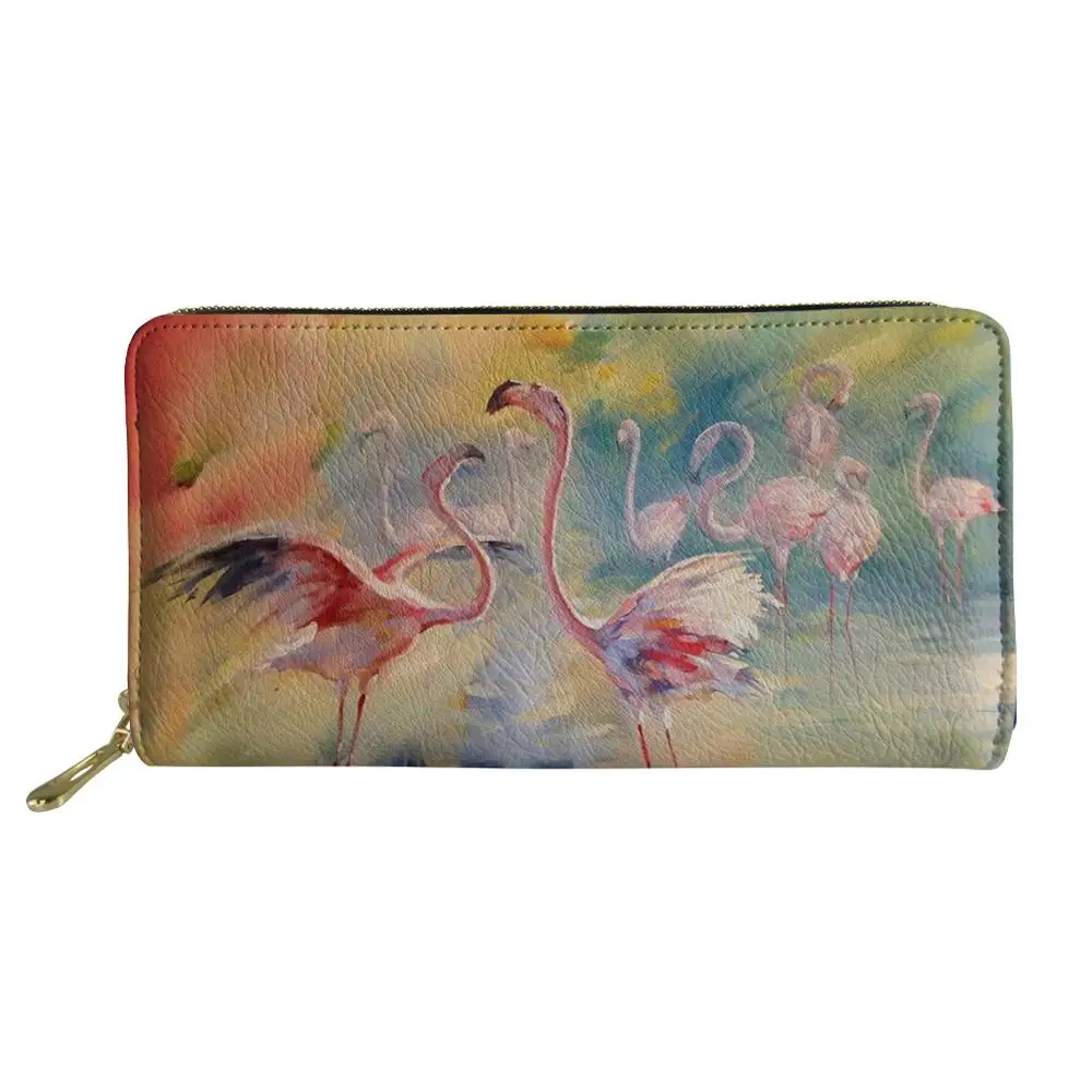 HaoYun Women Long Wallets Cartoon Change Coin Purse Art Flamingo Print Pattern Cute Animal PU Leather Travel Passport Pockets
HaoYun Women Long Wallets Cartoon Change Coin Purse Art Flamingo Print Pattern Cute Animal PU Leather Travel Passport Pockets