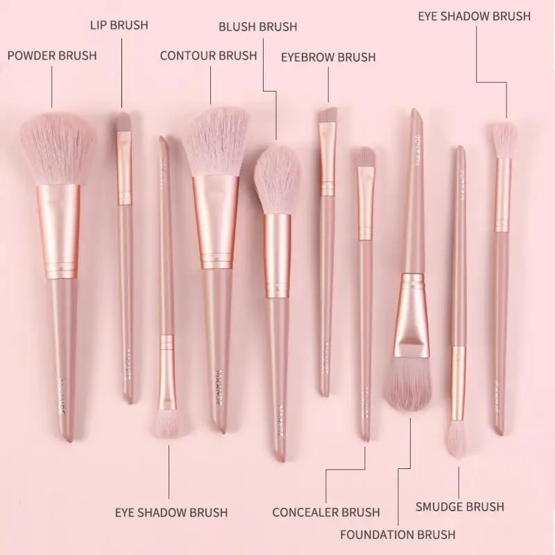 10 PCS Makeup Brushes Set Eye Shadow Brush Eyebrow Brush Eyelash Brush Powder Brush Skin-friendly Portable 4 Colors Beauty Tools
10 PCS Makeup Brushes Set Eye Shadow Brush Eyebrow Brush Eyelash Brush Powder Brush Skin-friendly Portable 4 Colors Beauty Tools