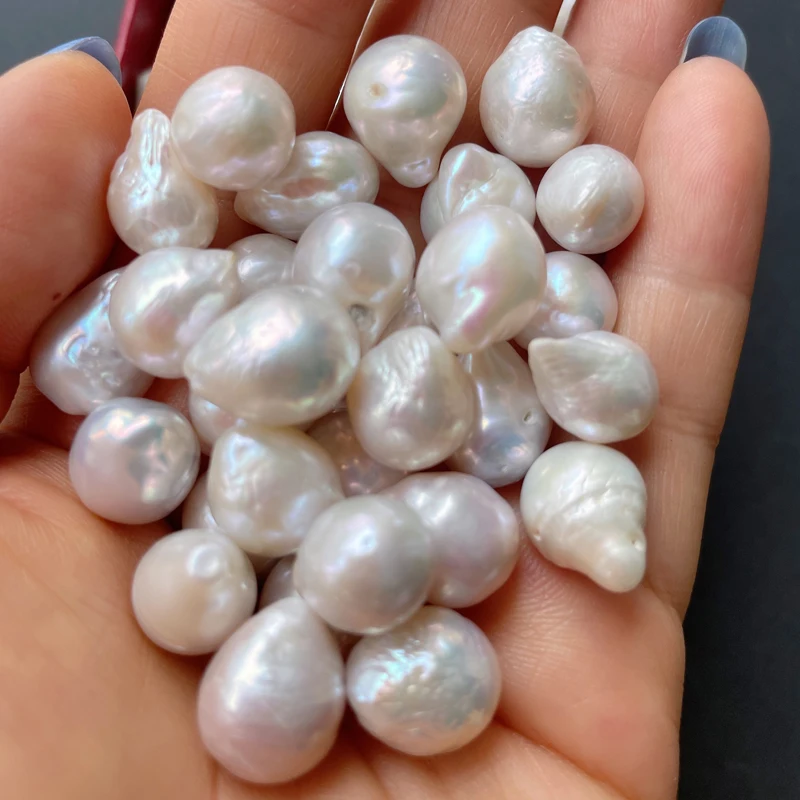 High Quality White Color Natural Irregular Baroque Pearl 9-11mm No Hole Freshwater Drop Baroque
High Quality White Color Natural Irregular Baroque Pearl 9-11mm No Hole Freshwater Drop Baroque