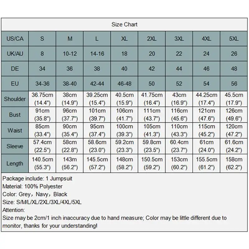 Autumn Winter Knitted Rompers Women Long Jumpsuits Celmia 2021 Fashion Sexy V-neck Long Sleeve Solid Casual Party Playsuits 5XL
Autumn Winter Knitted Rompers Women Long Jumpsuits Celmia 2021 Fashion Sexy V-neck Long Sleeve Solid Casual Party Playsuits 5XL