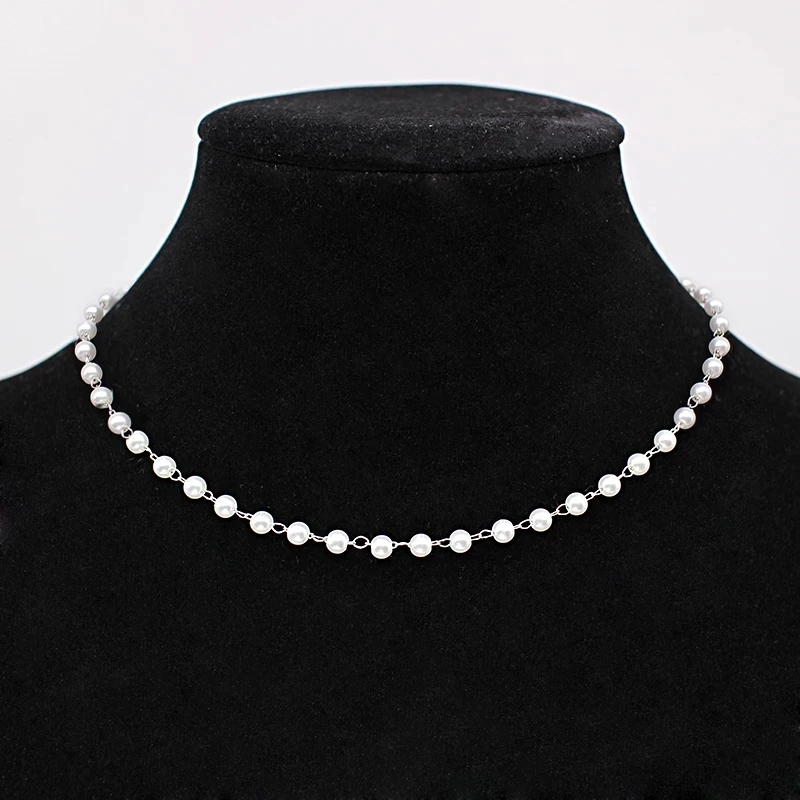 New Gothic Baroque Pearl Choker Necklace For Women Wedding Punk Bead Lariat Gold Color Chocker Necklace Jewelry Collier Femme
New Gothic Baroque Pearl Choker Necklace For Women Wedding Punk Bead Lariat Gold Color Chocker Necklace Jewelry Collier Femme