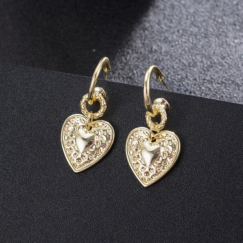 Shineland Unique Drop Dangle Earrings For Women Circles Heart Metal Pendientes Vintage New Fashion Banquet Jewelry Accessories
Shineland Unique Drop Dangle Earrings For Women Circles Heart Metal Pendientes Vintage New Fashion Banquet Jewelry Accessories