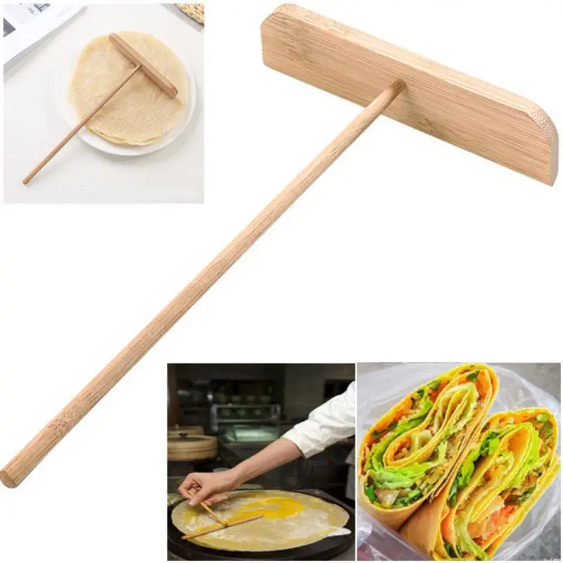 1pcs Practical T Shape Crepe Maker Pancake Batter Spreader Stick Wooden DIY Chinese crepes omelette Pie Tools Rack Spreader
1pcs Practical T Shape Crepe Maker Pancake Batter Spreader Stick Wooden DIY Chinese crepes omelette Pie Tools Rack Spreader