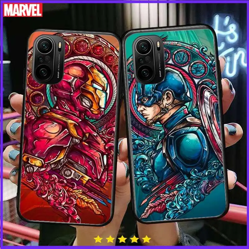Marvel hero luxury Phone Case For xiaomi redmi POCO F1 F2 F3 X3 Pro M3 9C 10T Lite NFC Black Cover Silicone Back Prett mi 10 ult
Marvel hero luxury Phone Case For xiaomi redmi POCO F1 F2 F3 X3 Pro M3 9C 10T Lite NFC Black Cover Silicone Back Prett mi 10 ult