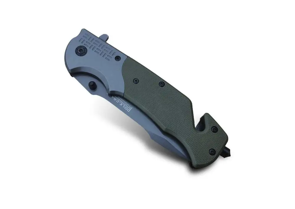 Folding Knife Survival Pocket Knife Camping - Fast Open Folding Knife G10 Handle - Folding Pocket Knife Assisted Opening