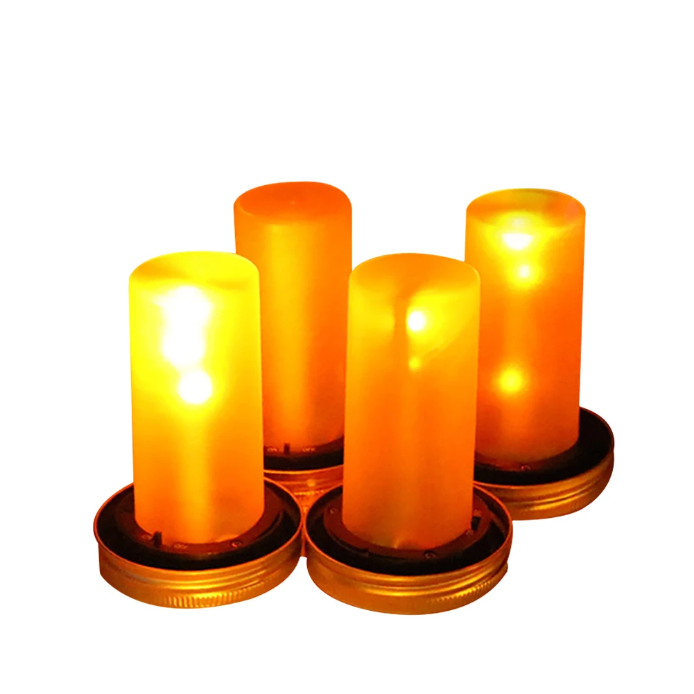 4pcs Home Decor Indoor Outdoor Simulation Flame Party Garden Solar Powered Bottle Lid Light Lawn Holiday Patio LED Waterproof
4pcs Home Decor Indoor Outdoor Simulation Flame Party Garden Solar Powered Bottle Lid Light Lawn Holiday Patio LED Waterproof