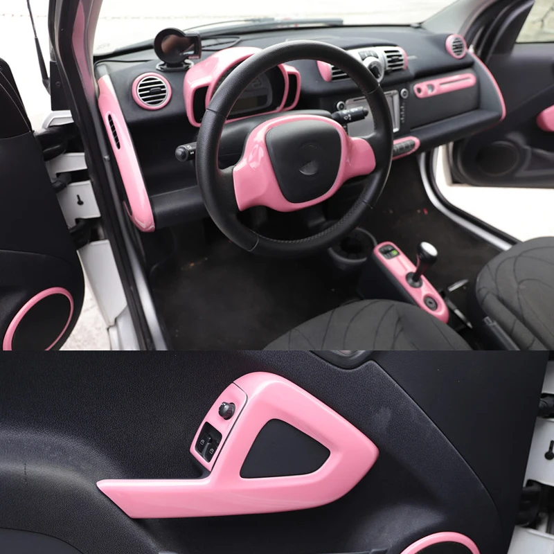 Car Pink Decorative Cover Moulding Stickers Steering Wheel Gear Cover Case Shell Modification For Smart 451 fortwo Two Doors
Car Pink Decorative Cover Moulding Stickers Steering Wheel Gear Cover Case Shell Modification For Smart 451 fortwo Two Doors