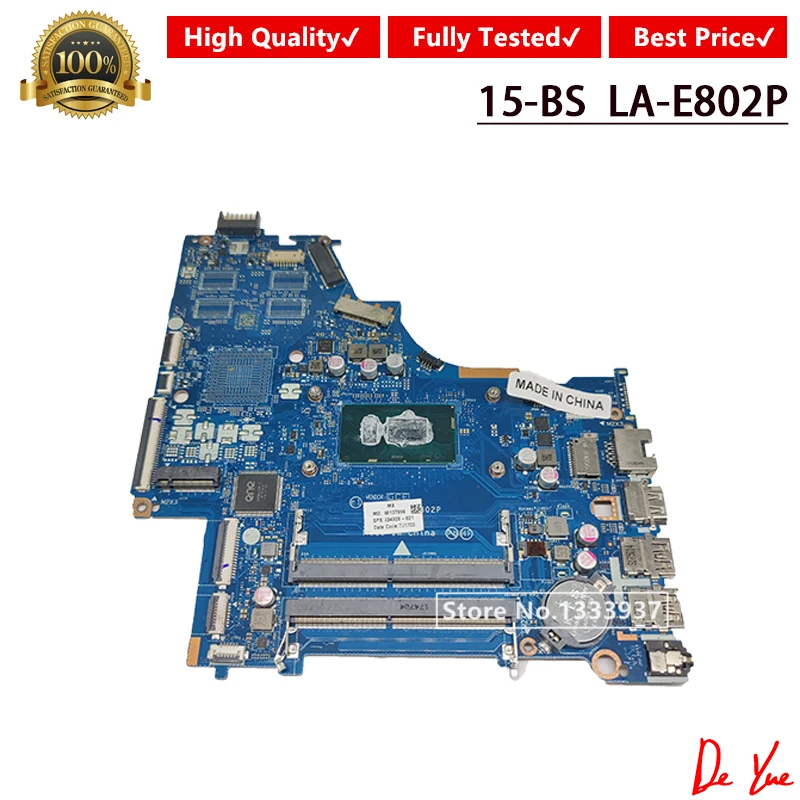Материнская плата для ноутбука HP 15-BS 250 G6 15-bs100TX LA-E802P с LA-E801P 934909-601 934909-001 934909-501 Материнская плата
Материнская плата для ноутбука HP 15-BS 250 G6 15-bs100TX LA-E802P с LA-E801P 934909-601 934909-001 934909-501 Материнская плата