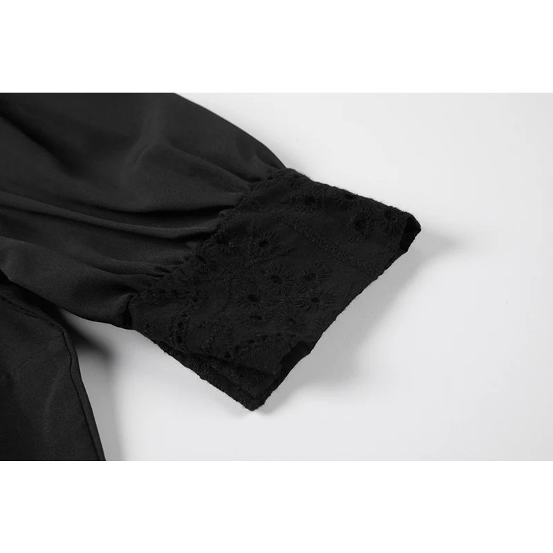 2021 Summer Crop Black Blouses Short Sleeve V Neck Slim Pullover Shirts Female Elegant Sexy Korean Trendy Ulzzang Tops Ladies
2021 Summer Crop Black Blouses Short Sleeve V Neck Slim Pullover Shirts Female Elegant Sexy Korean Trendy Ulzzang Tops Ladies