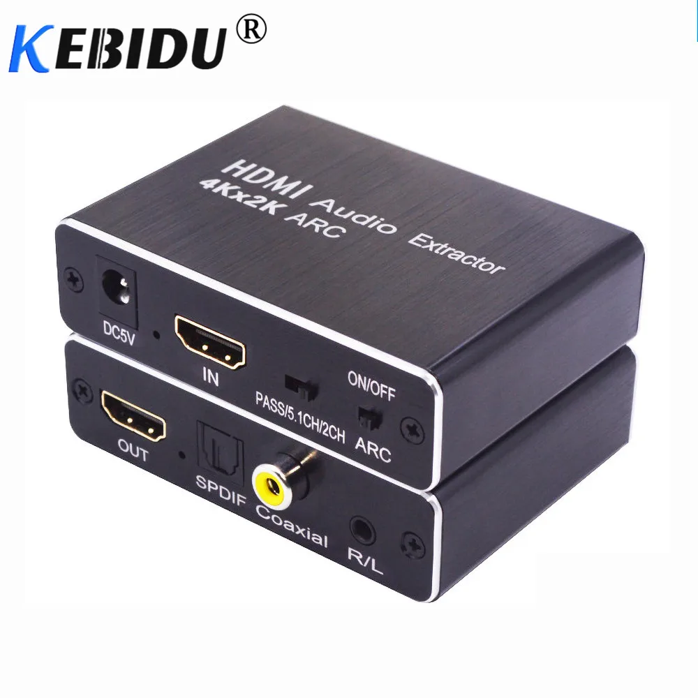 Аудиоадаптер HDMI-совместимый 5 1 ARC SPDIF для динамиков | Электроника
