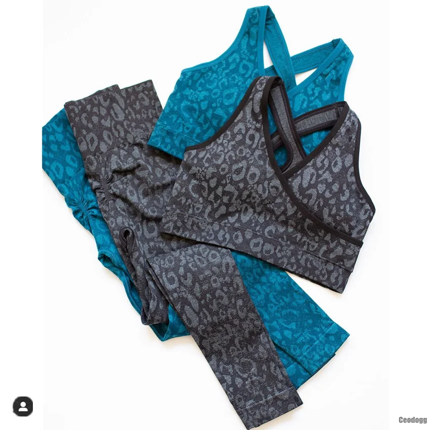 2PCS Women Seamless Leopard Yoga Set Push Up Sport Bra Fitness Gym Clothing Yoga Leggings Camo Sport Suit Femme Sportswear
2PCS Women Seamless Leopard Yoga Set Push Up Sport Bra Fitness Gym Clothing Yoga Leggings Camo Sport Suit Femme Sportswear