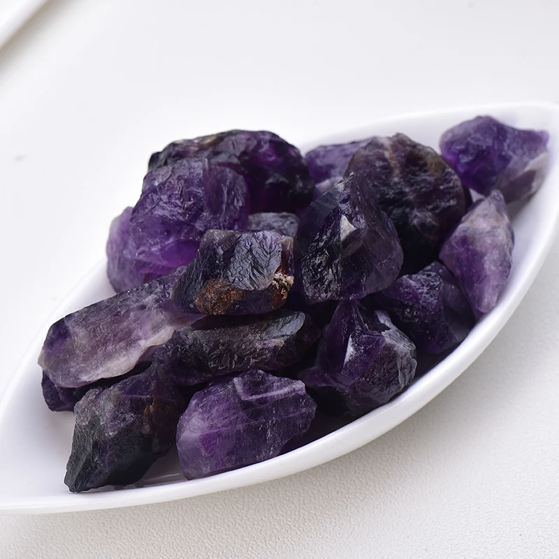 1 шт. натуральный аметист нерегулярный лечебный камень фиолетовый гравий