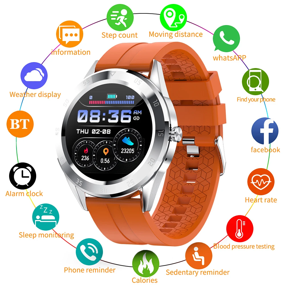 Смарт-часы женские с Bluetooth-вызовом, водонепроницаемые спортивные Смарт-часы для фитнеса для мужчин, часы Huawei с монитором здоровья для Xiaomi Oppo ...
Смарт-часы женские с Bluetooth-вызовом, водонепроницаемые спортивные Смарт-часы для фитнеса для мужчин, часы Huawei с монитором здоровья для Xiaomi Oppo ...